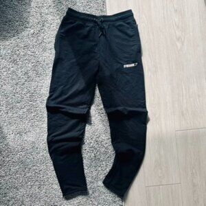 Gymshark Joggers Men Small Black Workout Training Running